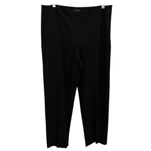 Talbots Petites Heritage Dressy Black Pants 12P Professional/Office Side Zip